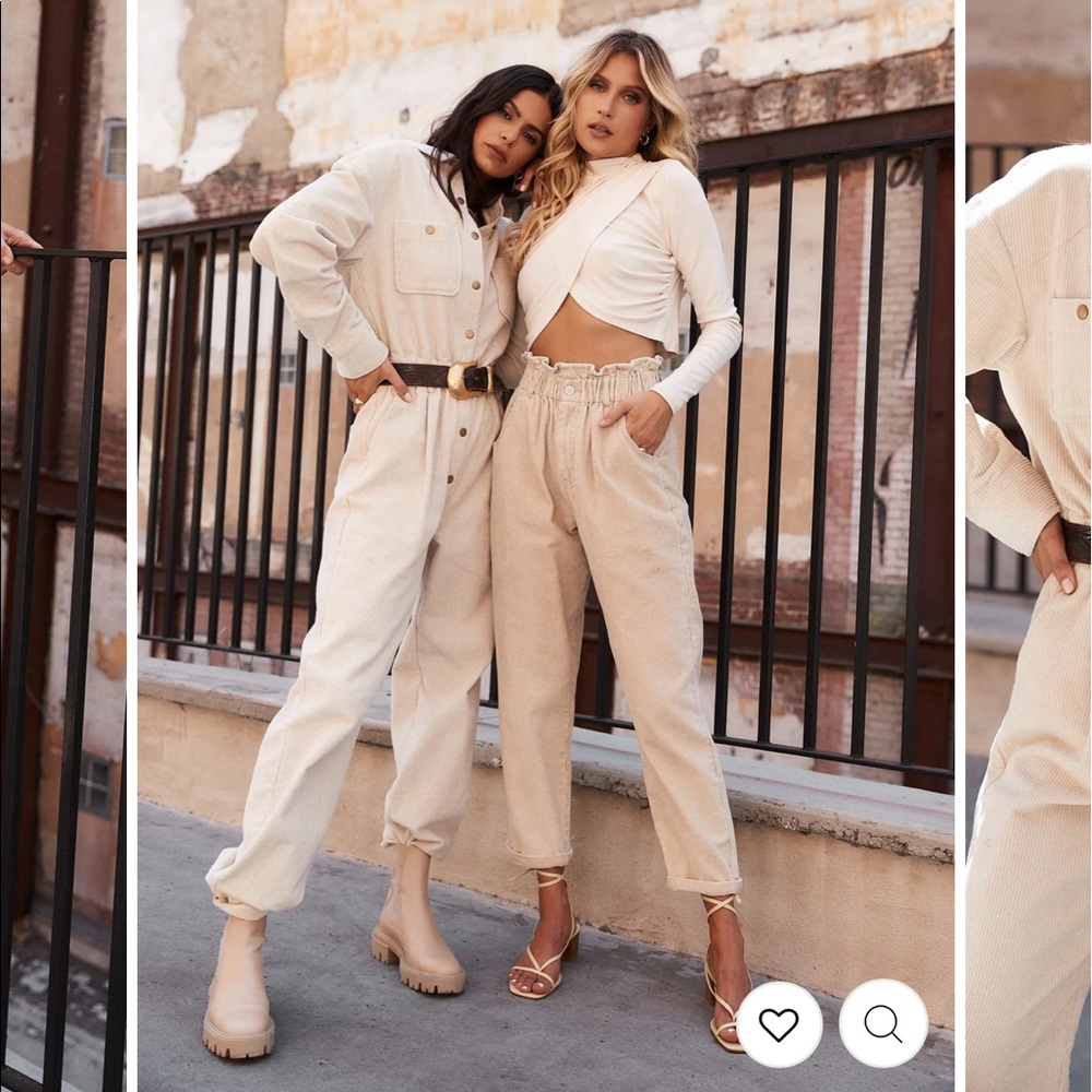 12th Tribe Sandstorm Taupe Corduroy Pants